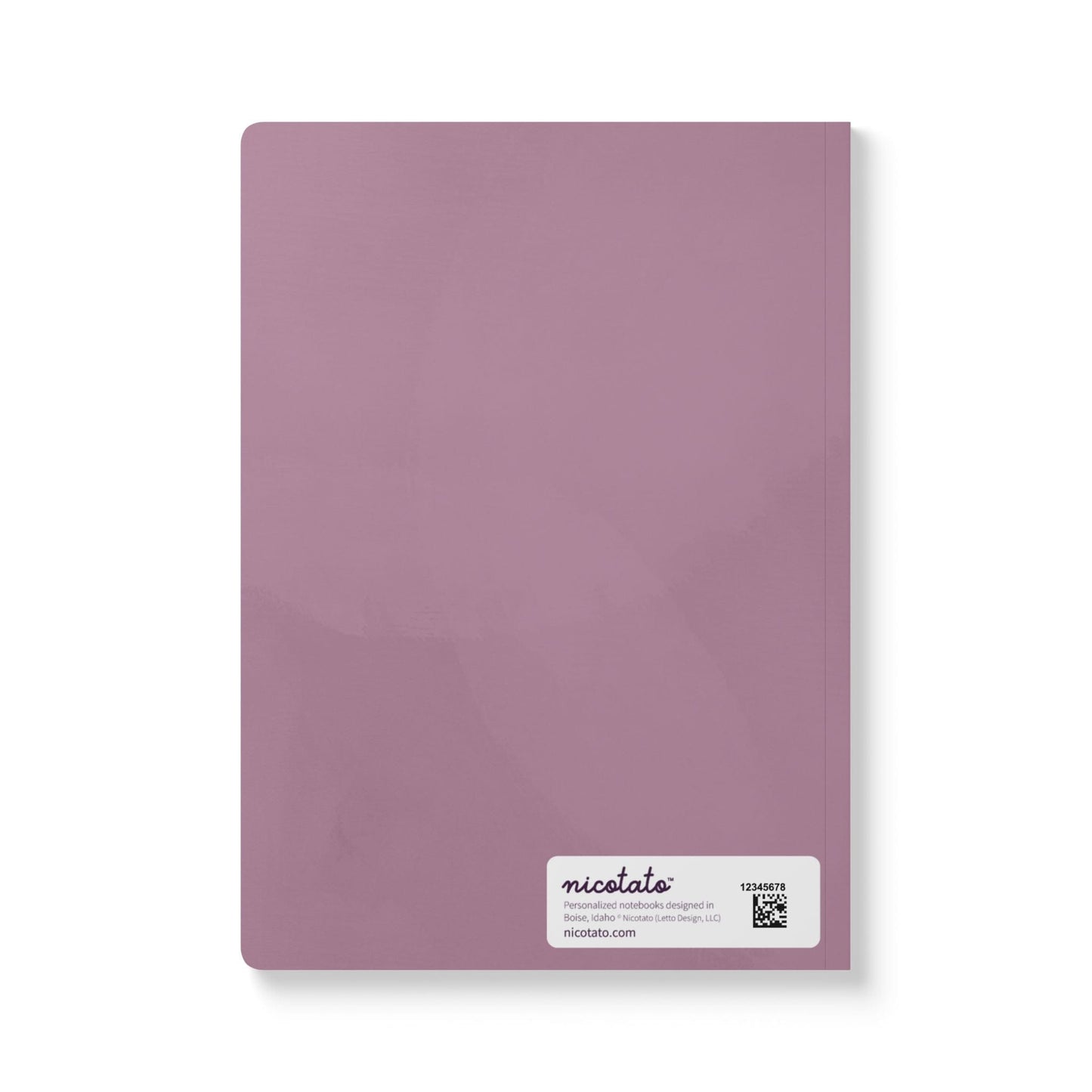 Paper products Chrysanthemum Flower Journal - November Birth flower - Personalizable Softcover Journal