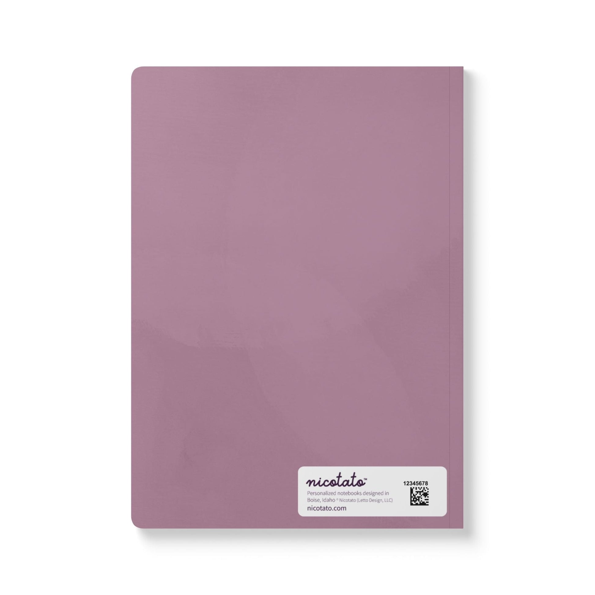 Paper products Chrysanthemum Flower Journal - November Birth flower - Personalizable Softcover Journal