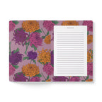 Paper products Chrysanthemum Flower Journal - November Birth flower - Personalizable Softcover Journal