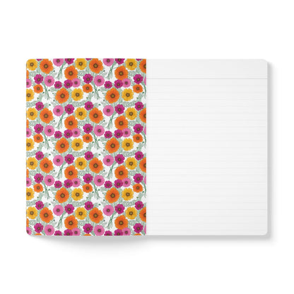Paper products Cosmo Flower Journal - October Birth flower - Personalizable Softcover Journal