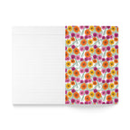 Paper products Cosmo Flower Journal - October Birth flower - Personalizable Softcover Journal