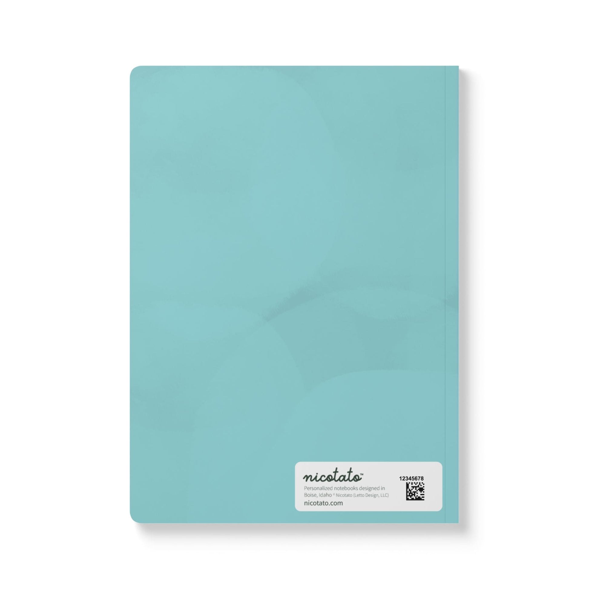 Paper products Cosmo Flower Journal - October Birth flower - Personalizable Softcover Journal
