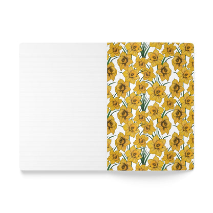 Paper products Daffodil Flower Journal - March Birth flower - Personalizable Softcover Journal