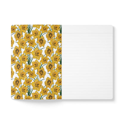 Paper products Daffodil Flower Journal - March Birth flower - Personalizable Softcover Journal