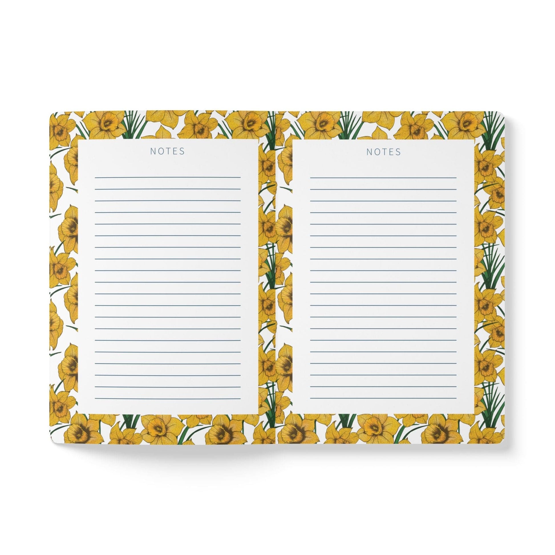 Paper products Daffodil Flower Journal - March Birth flower - Personalizable Softcover Journal