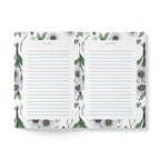Paper products Daisy Flower Journal - April Birth flower - Personalizable Softcover Journal