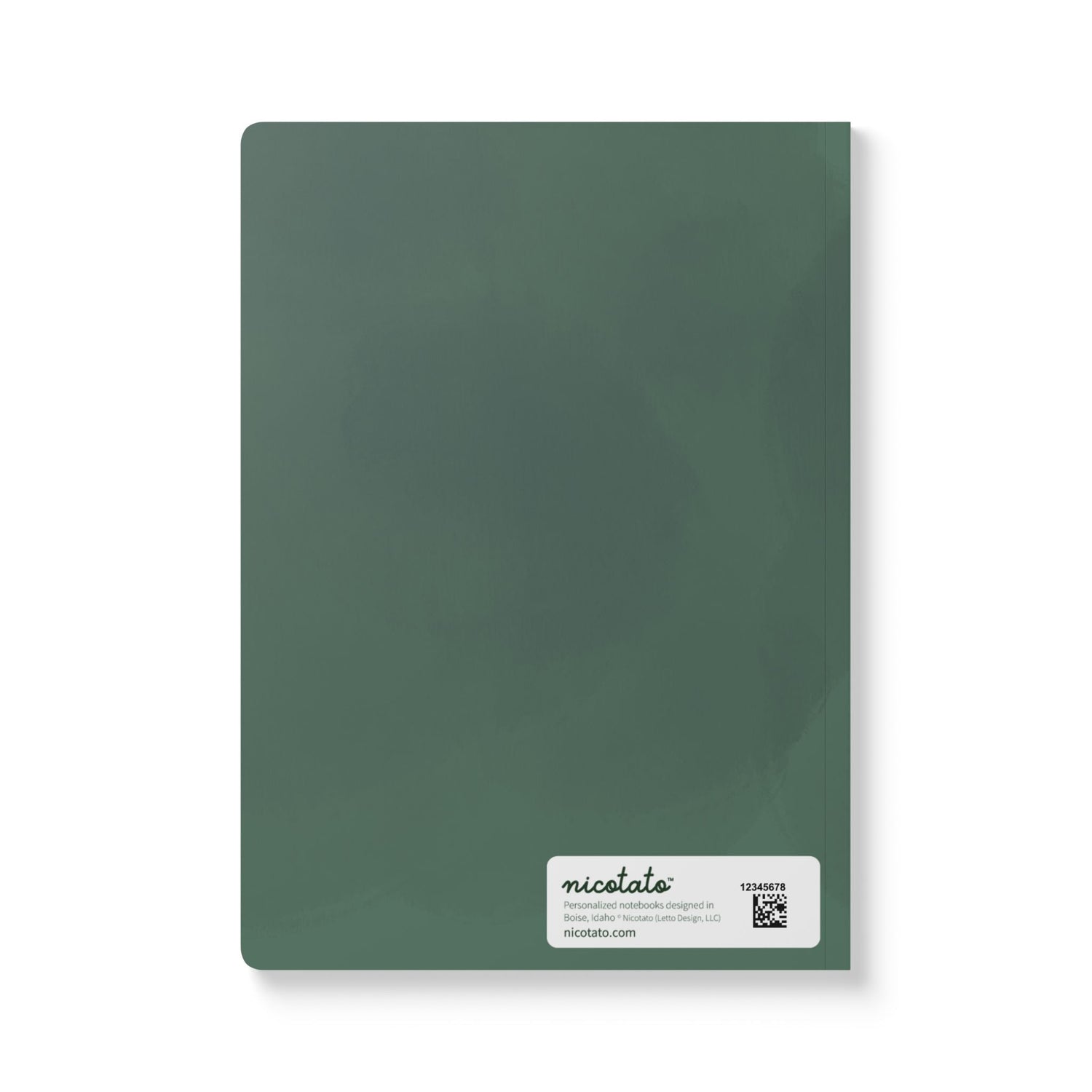 Paper products Daisy Flower Journal - April Birth flower - Personalizable Softcover Journal
