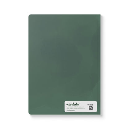 Paper products Daisy Flower Journal - April Birth flower - Personalizable Softcover Journal