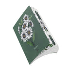 Paper products Daisy Flower Journal - April Birth flower - Personalizable Softcover Journal