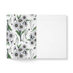 Paper products Daisy Flower Journal - April Birth flower - Personalizable Softcover Journal