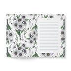Paper products Daisy Flower Journal - April Birth flower - Personalizable Softcover Journal