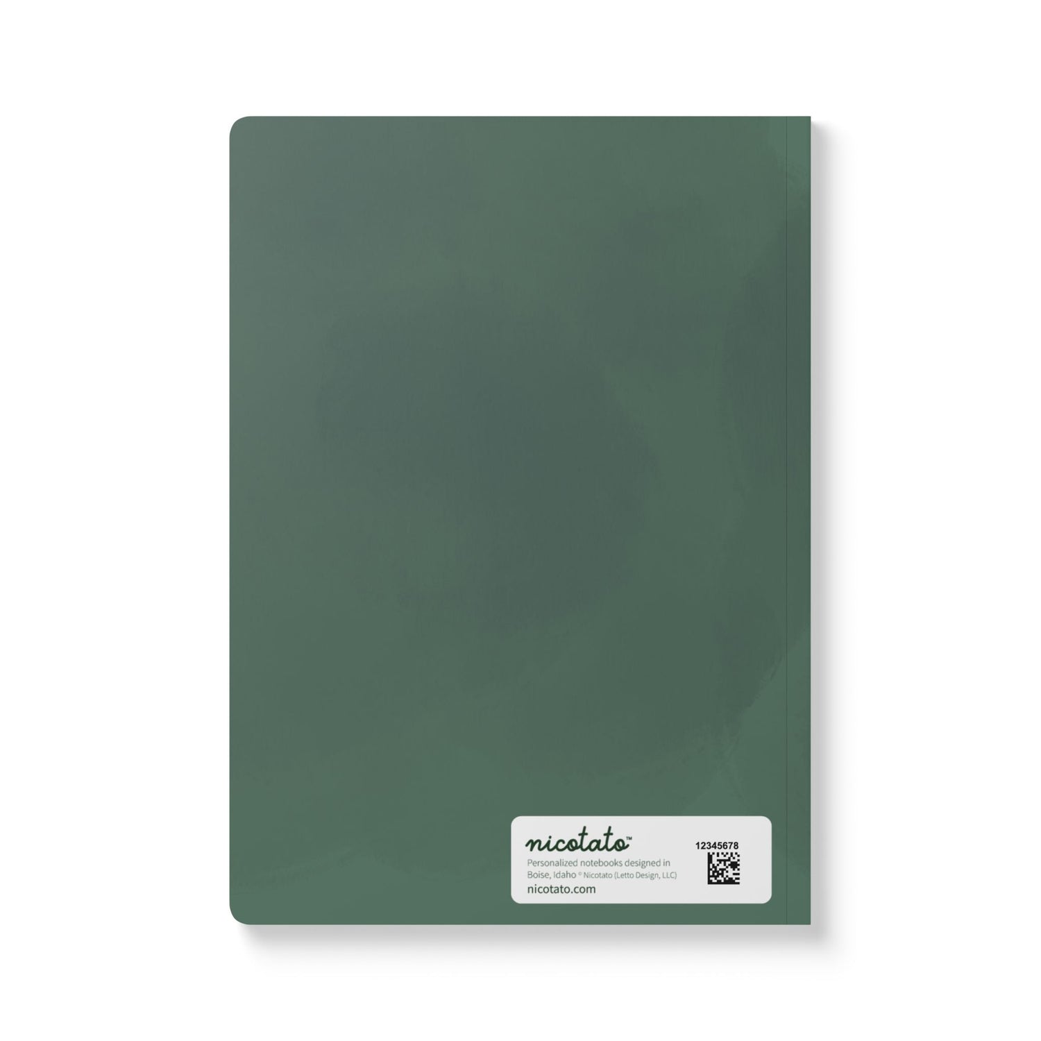 Paper products Daisy Flower Journal - April Birth flower - Personalizable Softcover Journal