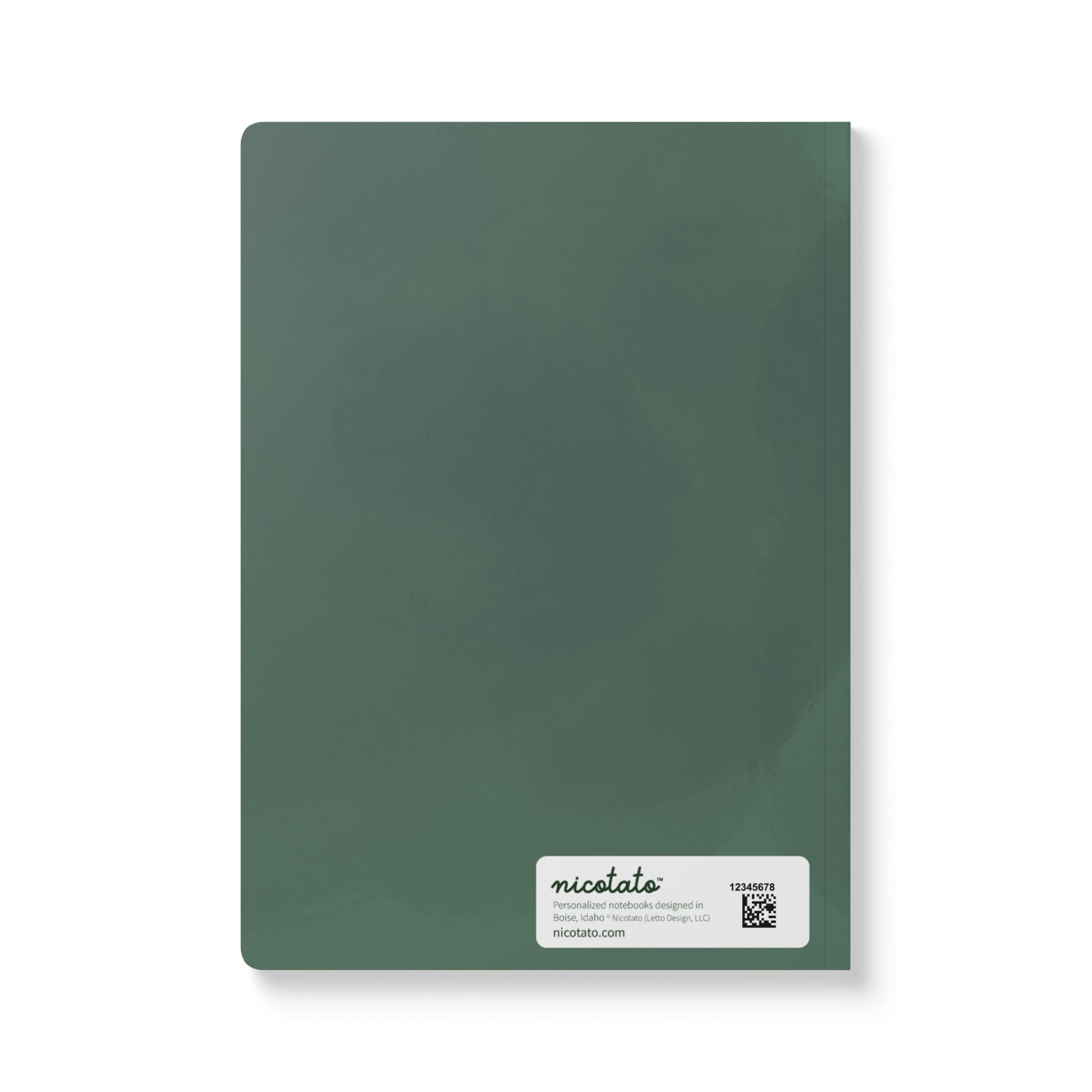 Paper products Daisy Flower Journal - April Birth flower - Personalizable Softcover Journal