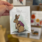 Paper products Good Luck Bunny Card