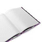 Paper products Journal Aster Flower Pattern Journal - Hardcover Matte