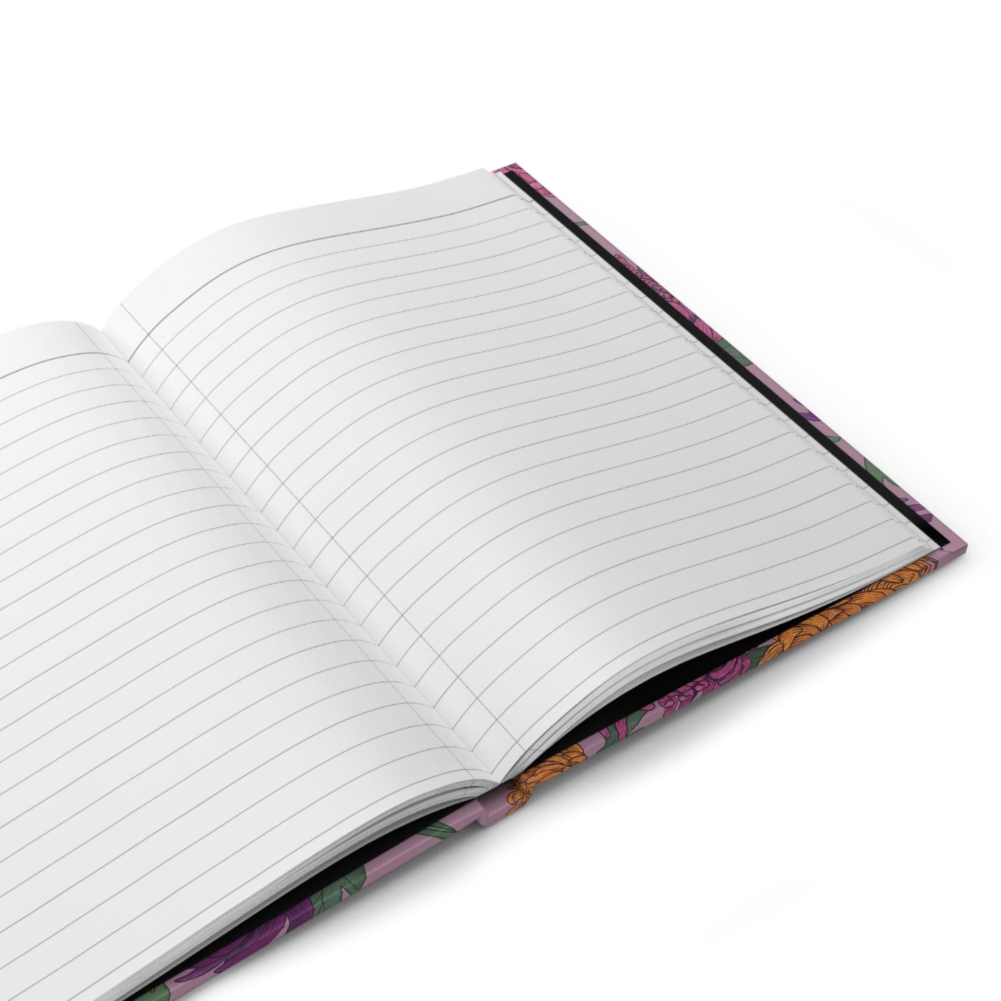 Paper products Journal Chrysanthemum Flower Pattern Journal - Hardcover Matte