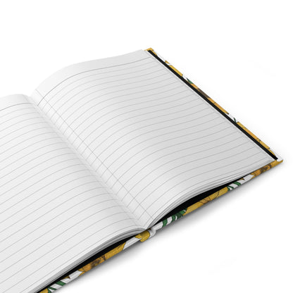 Paper products Journal Daffodil Pattern Journal - Hardcover Matte