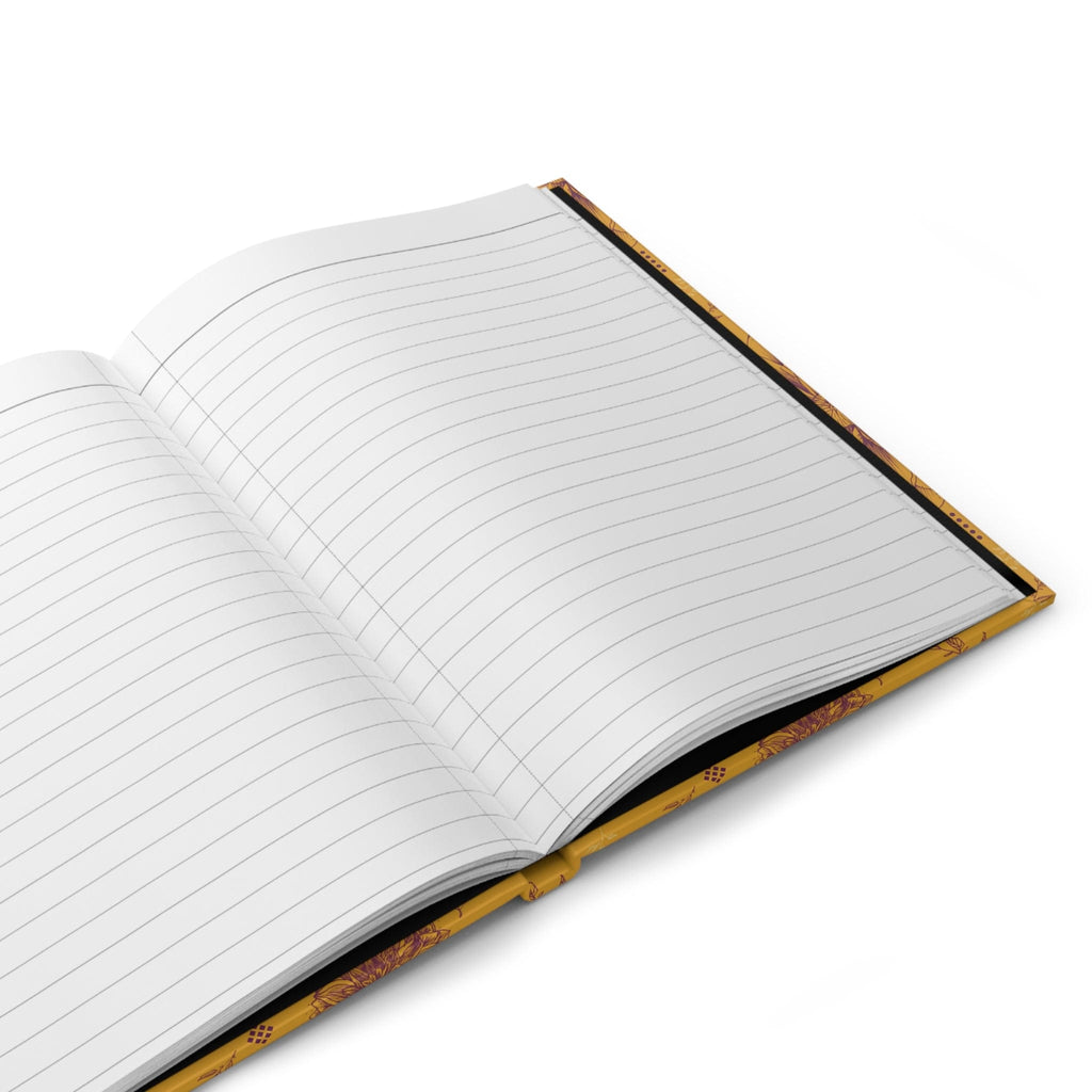 Paper products Journal Hometown Floral  Journal -Hardcover Matte – Hand-Drawn Bloom-Inspired Design
