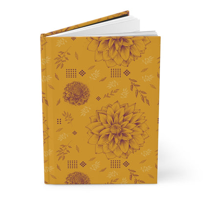 Paper products Journal Hometown Floral  Journal -Hardcover Matte – Hand-Drawn Bloom-Inspired Design