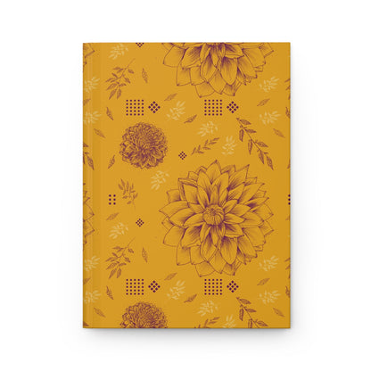 Paper products Journal Hometown Floral  Journal -Hardcover Matte – Hand-Drawn Bloom-Inspired Design