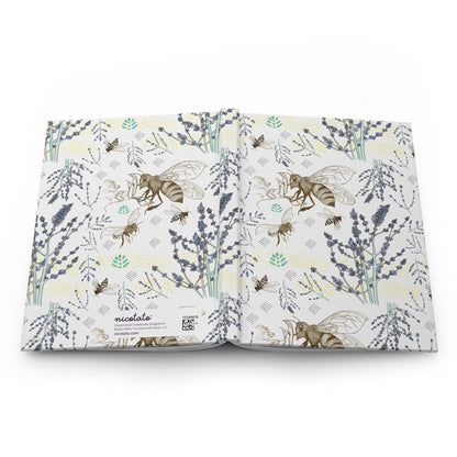 Paper products Journal Honey & Sage Journal -  Hardcover  Matte – A Celebration of Bees & Blooms