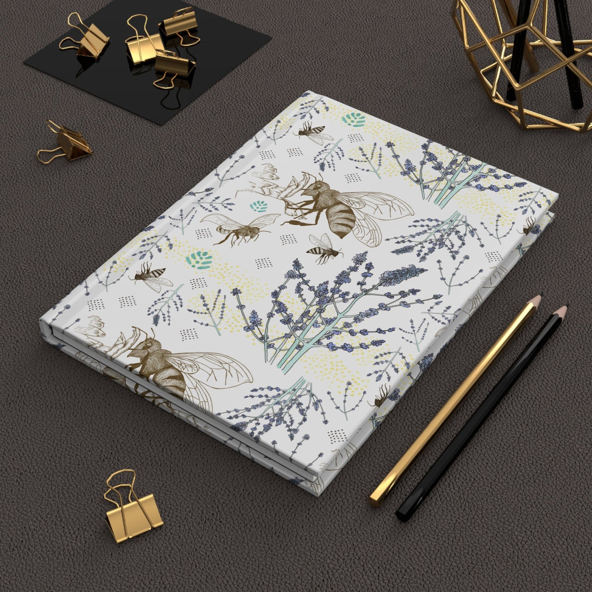 Paper products Journal Honey & Sage Journal -  Hardcover  Matte – A Celebration of Bees & Blooms