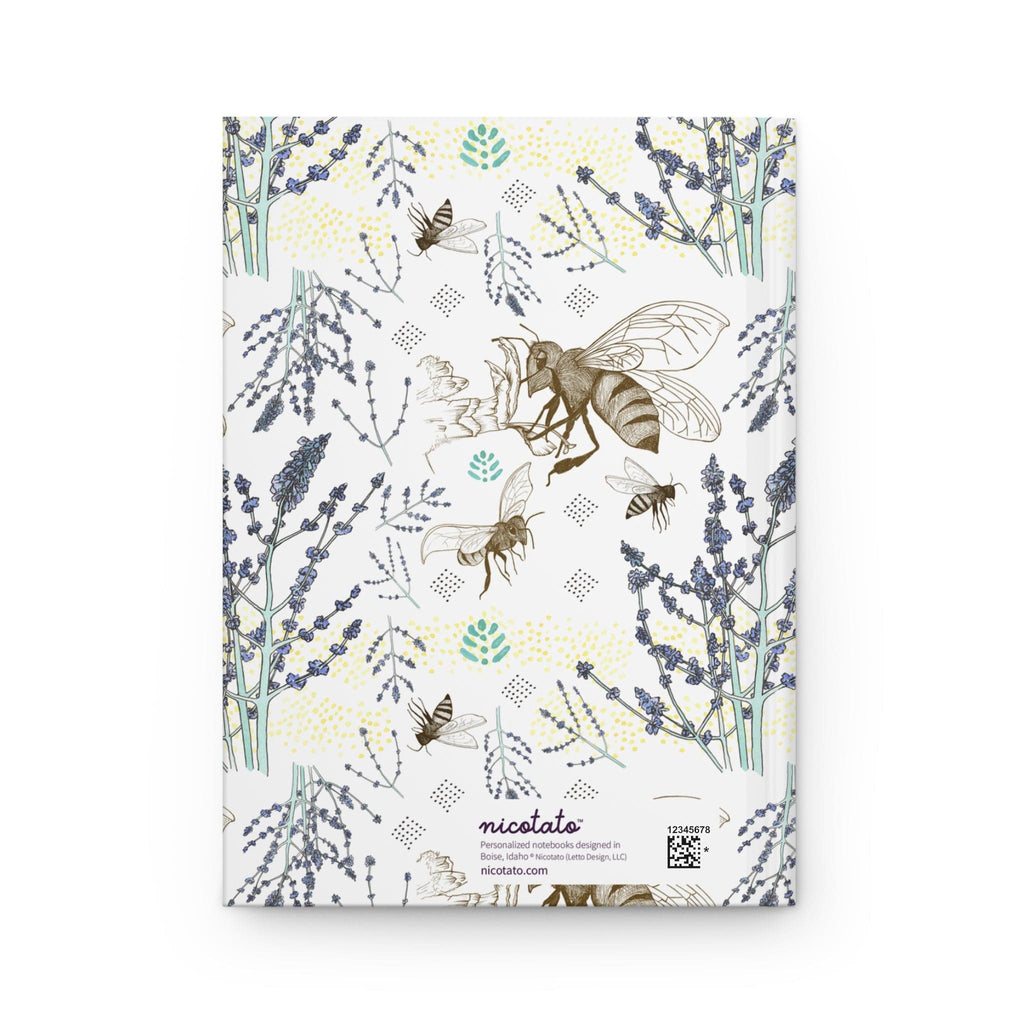 Paper products Journal Honey & Sage Journal -  Hardcover  Matte – A Celebration of Bees & Blooms