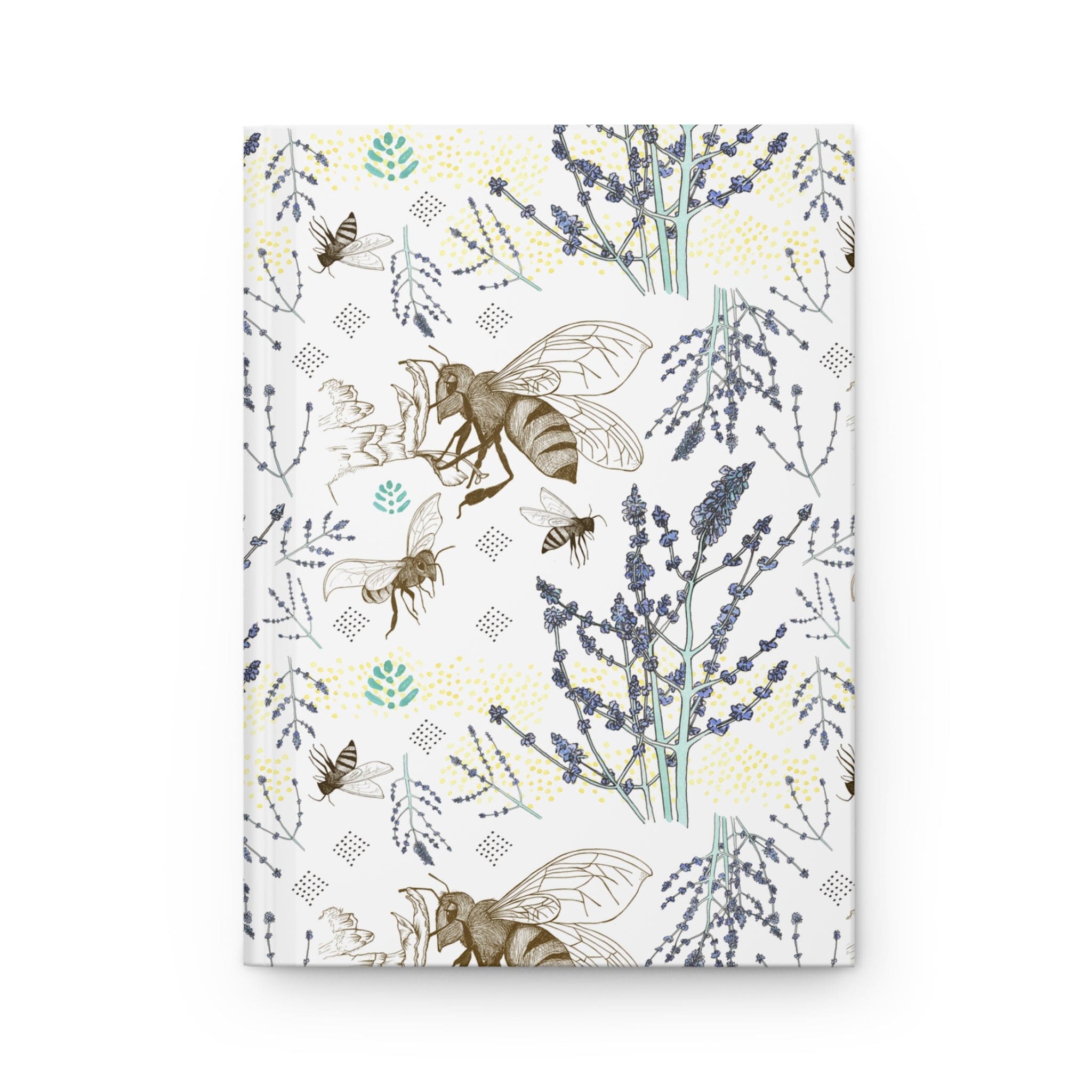Paper products Journal Honey &amp; Sage Journal -  Hardcover  Matte – A Celebration of Bees &amp; Blooms