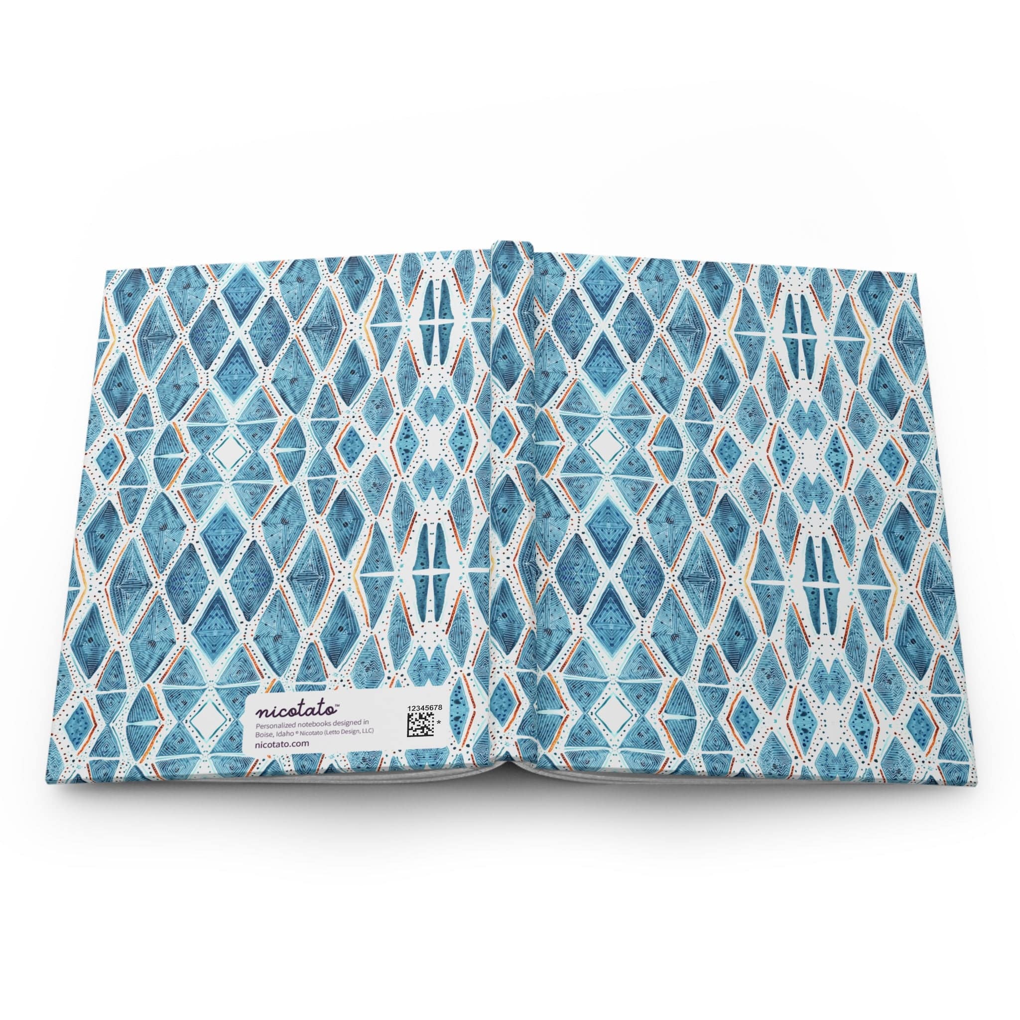 Paper products Journal Jubilee Journal - Hardcover Matte– Hand-Painted Watercolor &amp; Ink Design