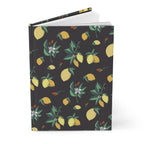 Paper products Journal Lemons and Flowers Journal - Hardcover Matte