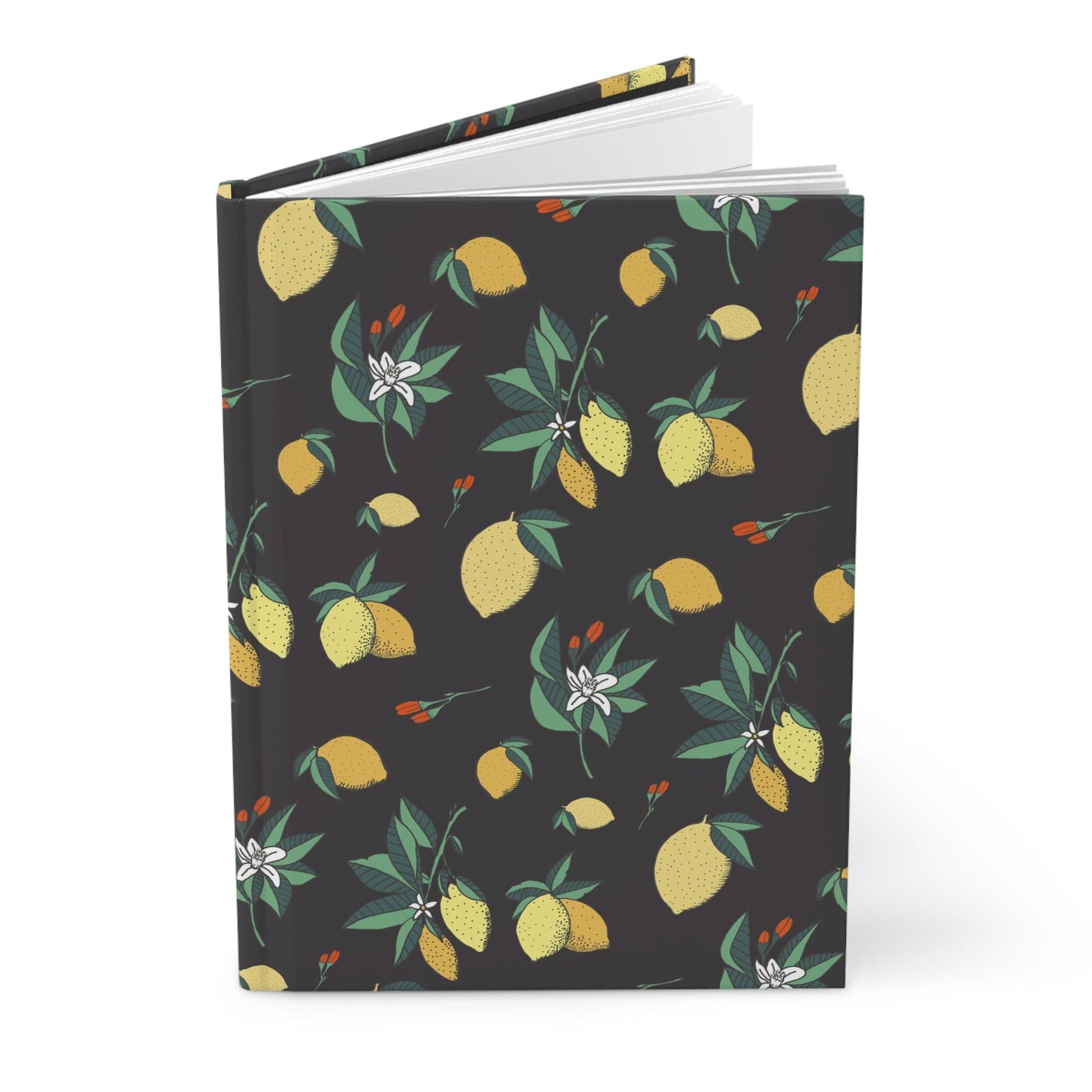 Paper products Journal Lemons and Flowers Journal - Hardcover Matte