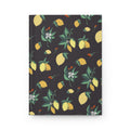 Paper products Journal Lemons and Flowers Journal - Hardcover Matte