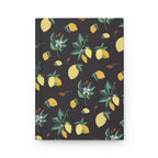 Paper products Journal Lemons and Flowers Journal - Hardcover Matte