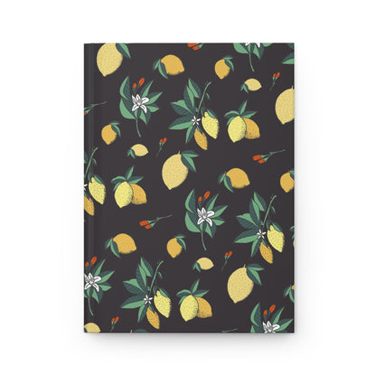 Paper products Journal Lemons and Flowers Journal - Hardcover Matte