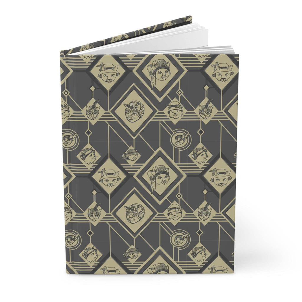 Paper products Journal Meowing Twenties Journal - Hardcover Matte