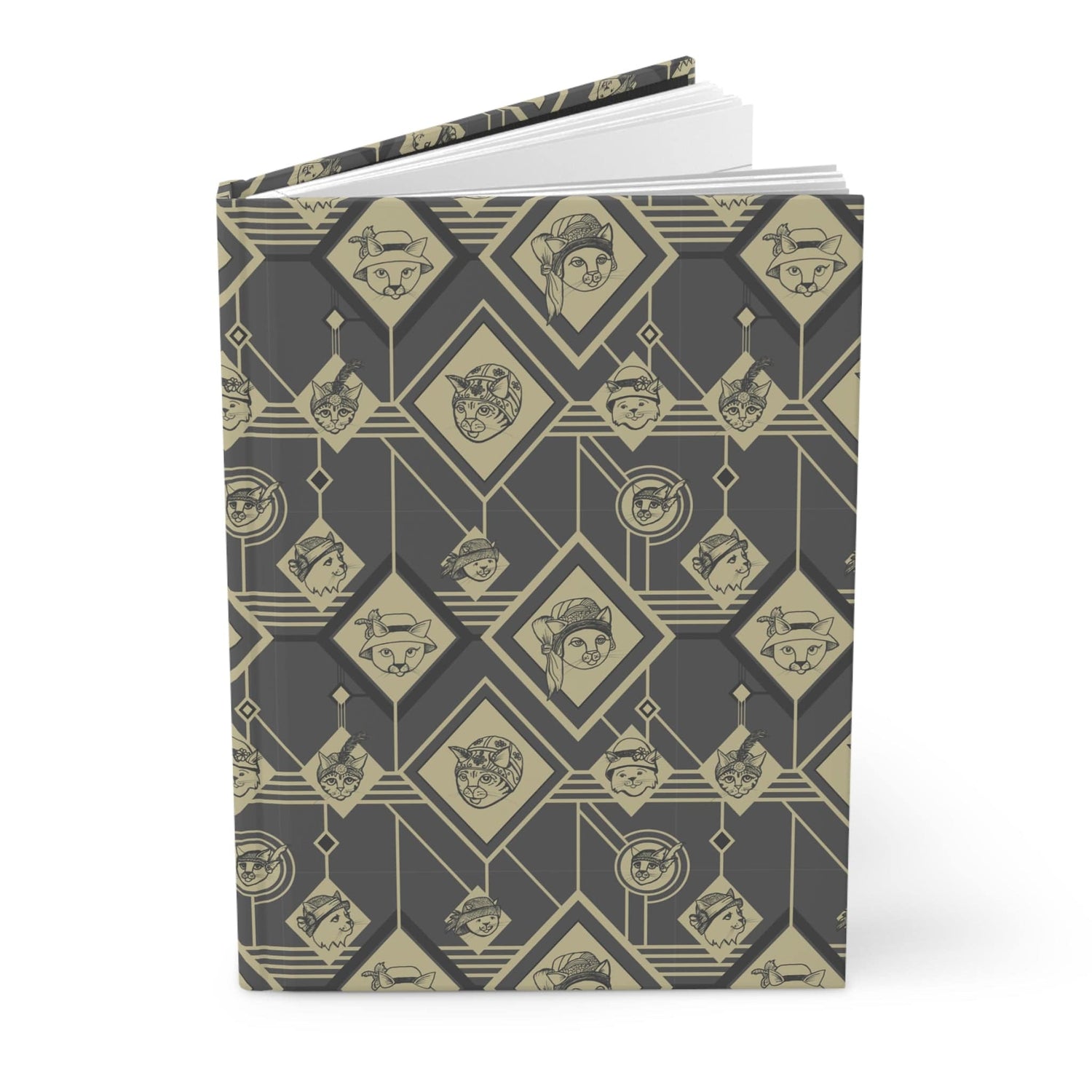 Paper products Journal Meowing Twenties Journal - Hardcover Matte