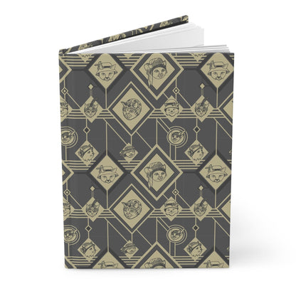 Paper products Journal Meowing Twenties Journal - Hardcover Matte