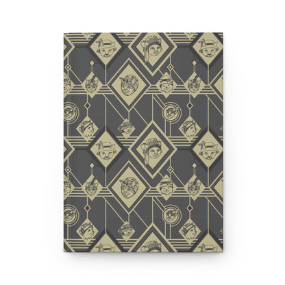 Paper products Journal Meowing Twenties Journal - Hardcover Matte