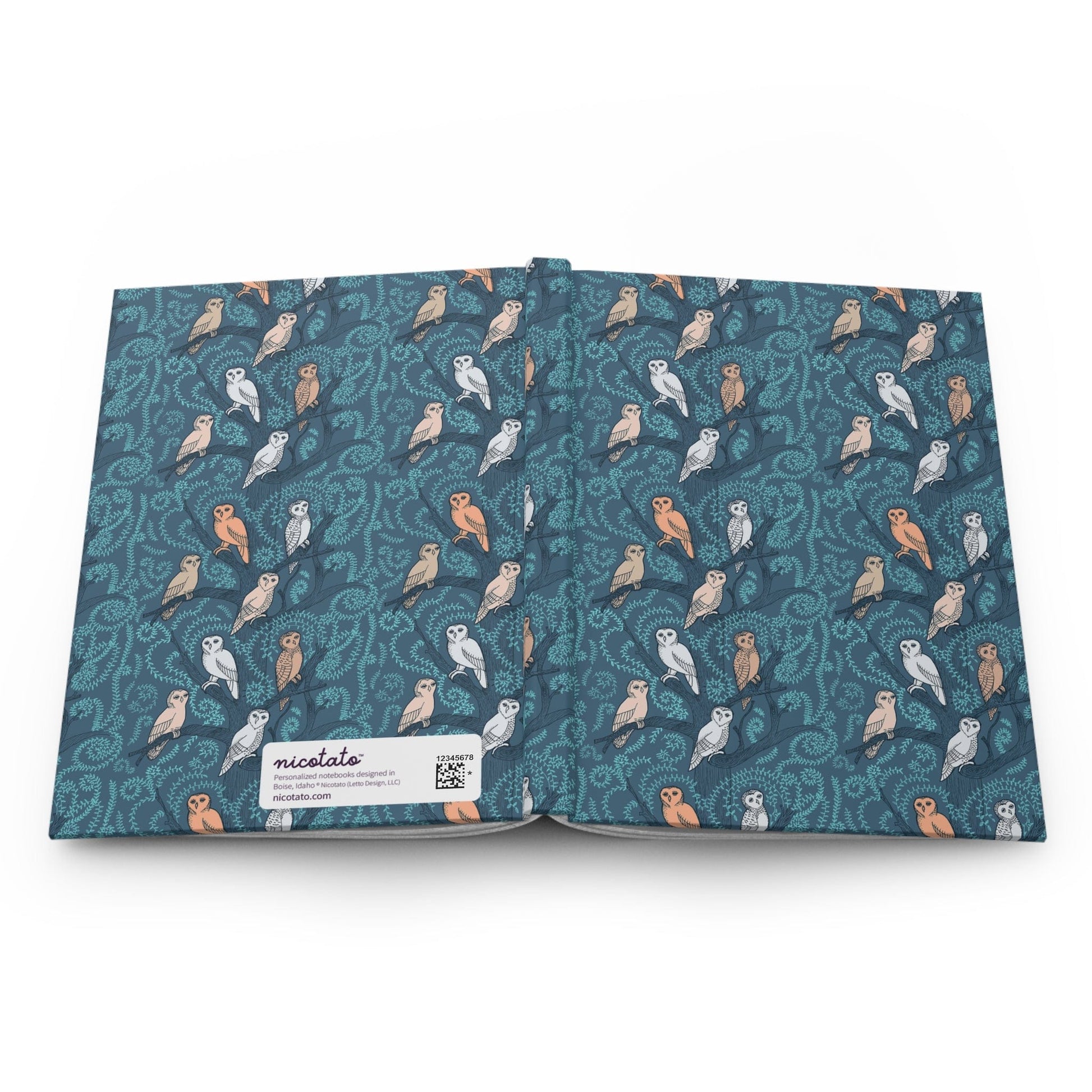 Paper products Journal Midnight Owls — Hardcover Journal Matte