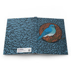 Paper products Journal Mountain Bluebird (Idaho State Bird) — Hardcover Journal Matte