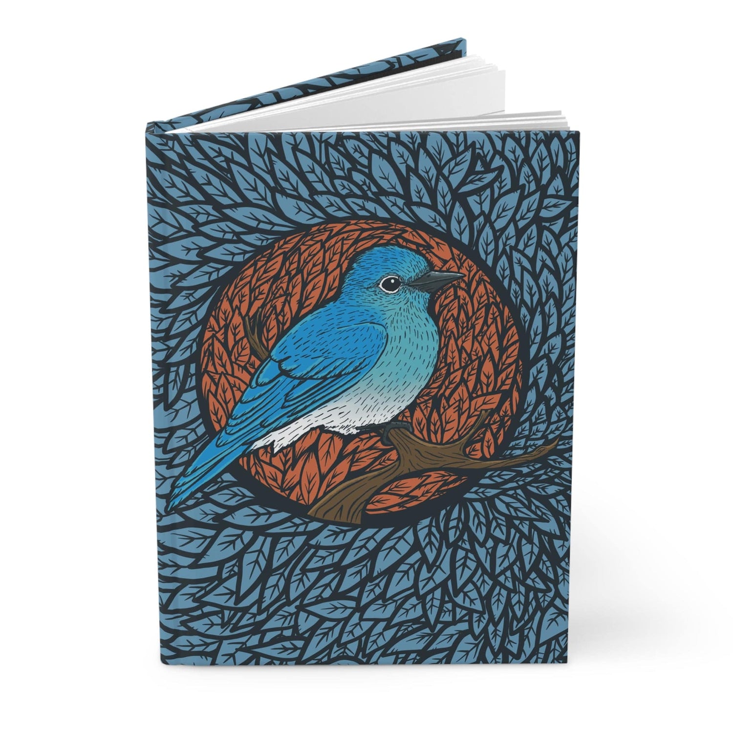 Paper products Journal Mountain Bluebird (Idaho State Bird) — Hardcover Journal Matte
