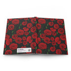 Paper products Journal Poppy Flower Pattern Hardcover Journal