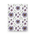 Paper products Journal Purple Wildflower Journal  Hardcover Matte – Hand-Drawn Floral Pattern