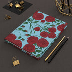 Paper products Journal Rose Flower Pattern Journal - Hardcover Matte