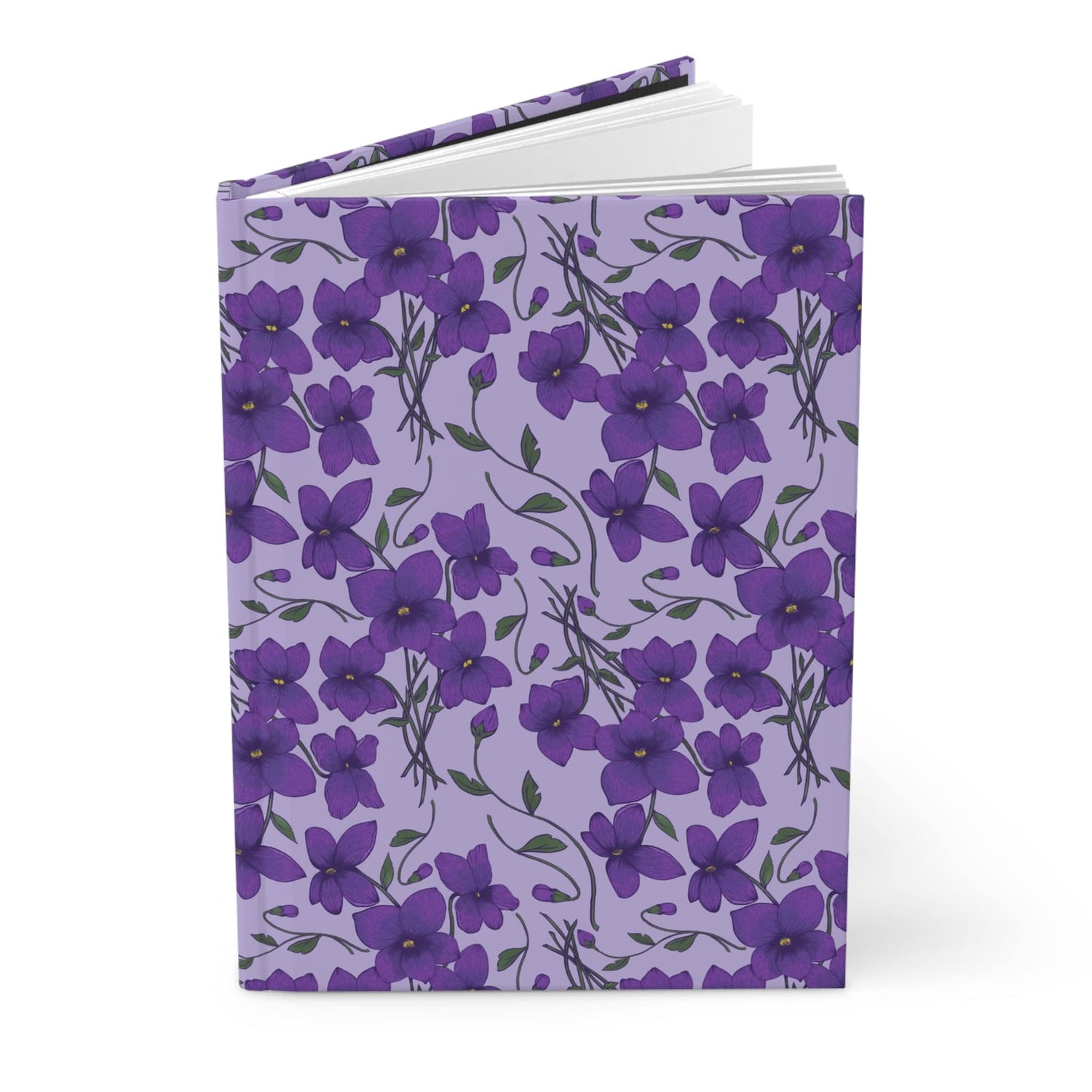Paper products Journal Violet Flower Journal – Hardcover Matte