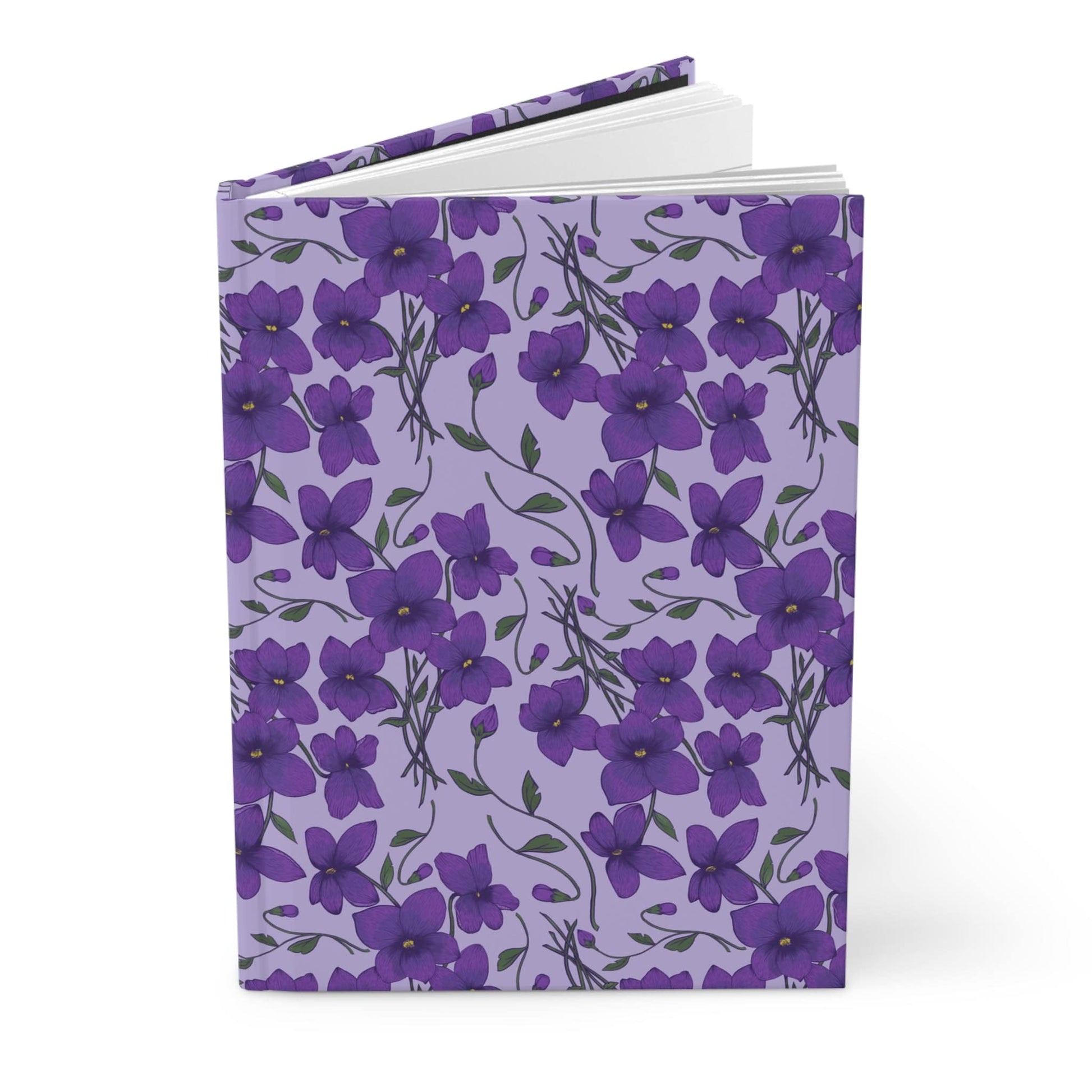 Paper products Journal Violet Flower Journal – Hardcover Matte