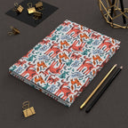 Paper products Journal Woodland Animals and Cats Hardcover Journal