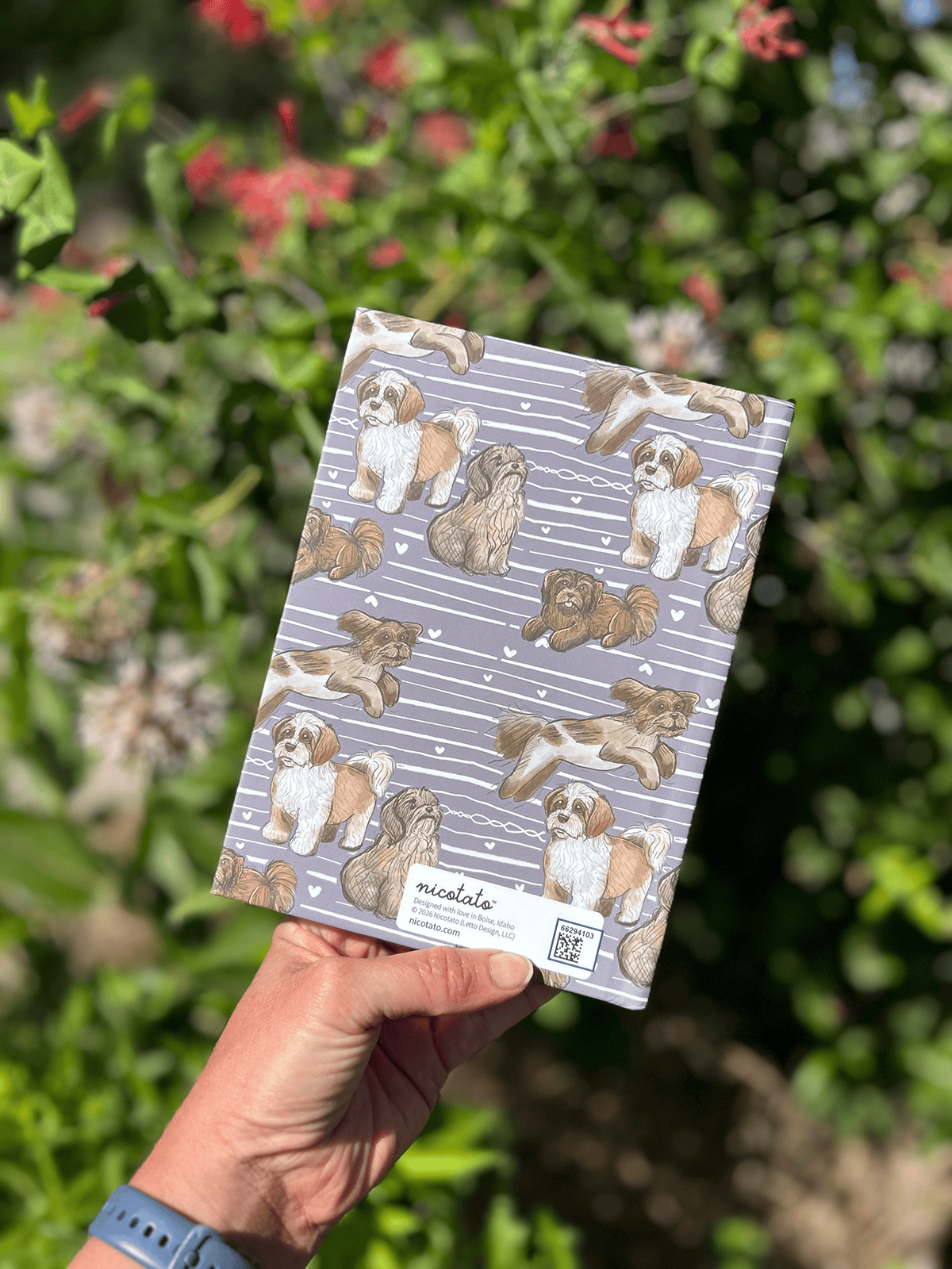 Paper products Journal Zuchon Dogs — Hardcover Journal Matte