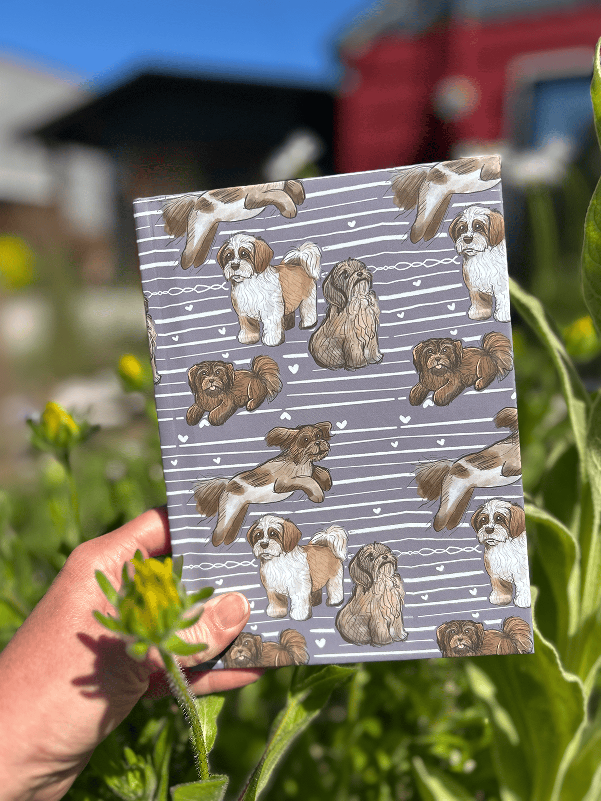 Paper products Journal Zuchon Dogs — Hardcover Journal Matte