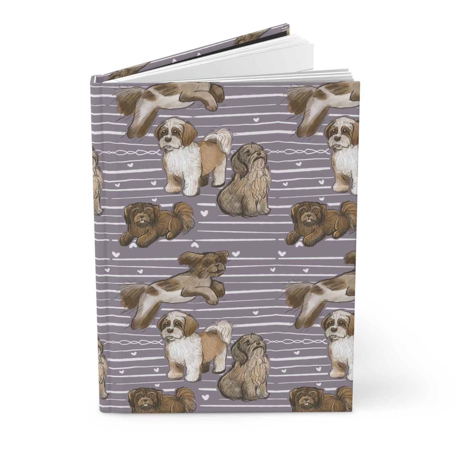 Paper products Journal Zuchon Dogs — Hardcover Journal Matte